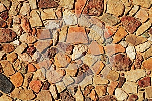 Old Sandstone Rock Wall Texture