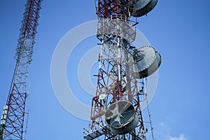 The Old Satellite antenna