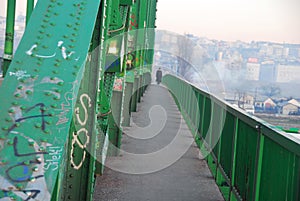 Old Sava bridge in Belgrade
