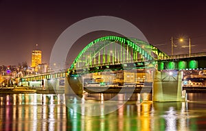 Old Sava Bridge in Belgrade