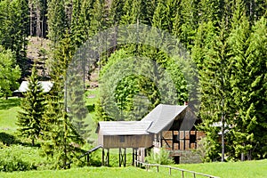 Old saw mill, Vychylovka