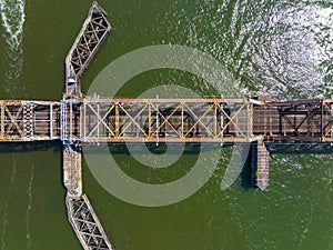 Old Saybrook Old Lyme Bridge, Connecticut, USA