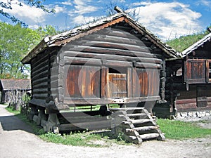 Old Scandinavian Barn