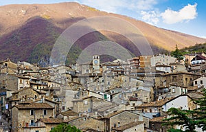 Old Scanno in Abruzzo photo