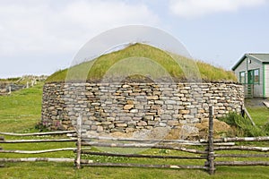 Old Scatness ruins, Shetland