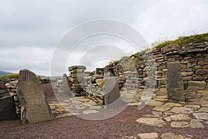 Old Scatness ruins, Shetland