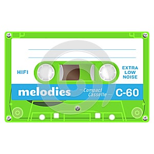 Old school compact cassette