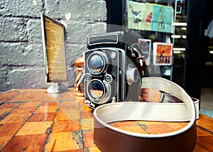 Old School TLR Camera