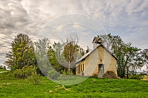 Old Schoolhouse in Need of Repair