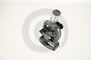 An old scientific microscope