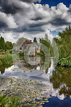 Old Scotney Castle Lamberhurst in Kent England UK