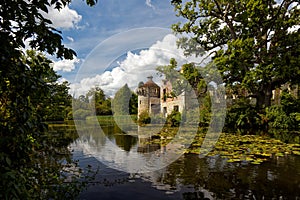 Old Scotney Castle Lamberhurst in Kent England UK