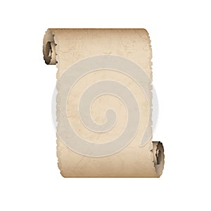 Old scroll paper