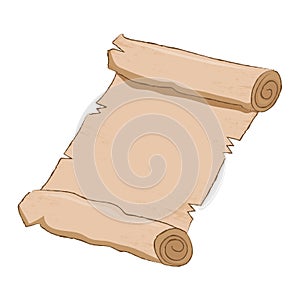 Old scroll paper or parchment.