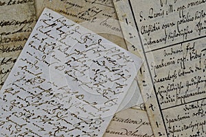 Old scrptures, handwritings, documents and manuscripts