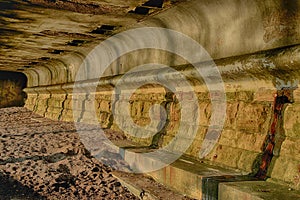 Old Seafront Concrete Structure, Scarborough