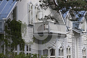 Old seaside villa in Hanko, southern Finland