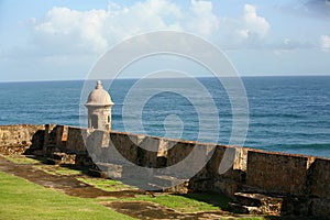 Old Sentry Box fortress walls photo