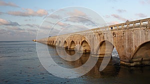 Old Seven Mile Bridge in Florida Keys