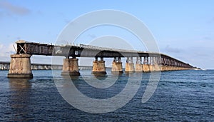 Old Seven Mile Bridge in Florida Keys