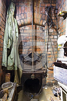 Old sewers in Polish city Åodz.