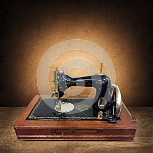 Old sewing machine