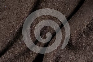 Old shabby synthetic, polyamide and elastane fabric, macro texture