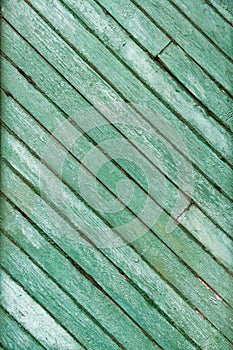 Old Shabby Wooden Planks with cracked color Paint, background