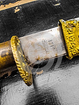 The old shawl samurai sword, 1117