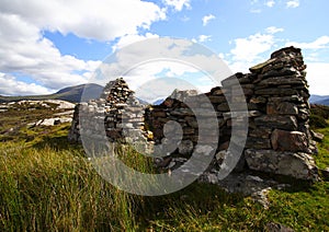 Old sheepfold ruin photo