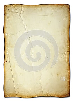 Old sheet photo