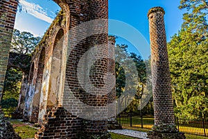 The Old Sheldon Church Ruins