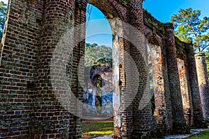 The Old Sheldon Church Ruins