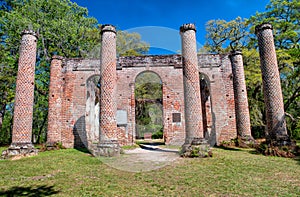 Old Sheldon Church Ruins, South Carolina