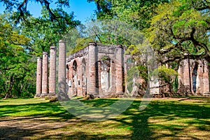 Old Sheldon Church ruins, South Carolina