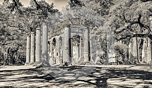 Old Sheldon Church ruins, South Carolina