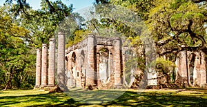 Old Sheldon Church ruins, South Carolina