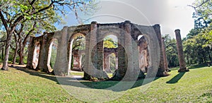 Old Sheldon ChuThe ruins of Sheldon Church built in 1745 near Beaufort South Carolina