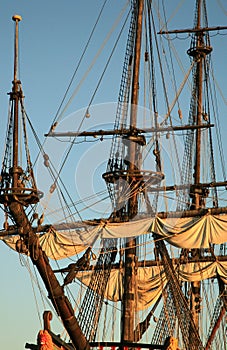 Old ship - Batavia photo