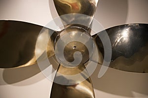 Old ship Propeller in Maritime Museum