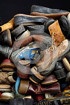 Old shoes backgrounds 4