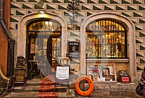 Old shop in Warsaw