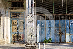 Old Shophouse Shutter Door Gate Malaysia