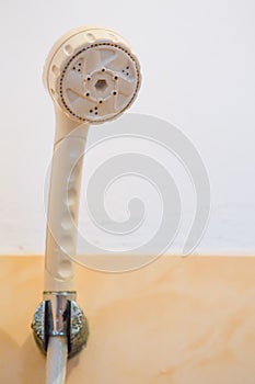 Old shower head