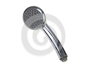 Old shower head Isolated on white background