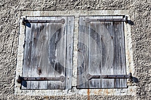 Old shutters