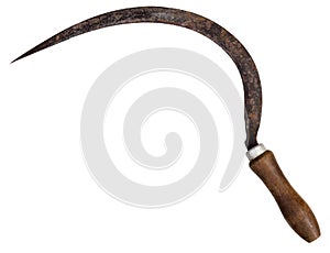 Old sickle photo