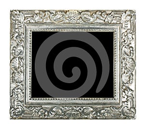 Old silver frame