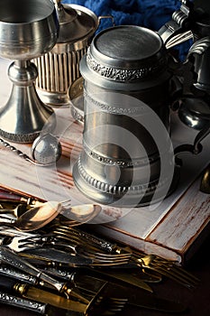 Old silver ware