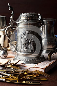 Old silver ware